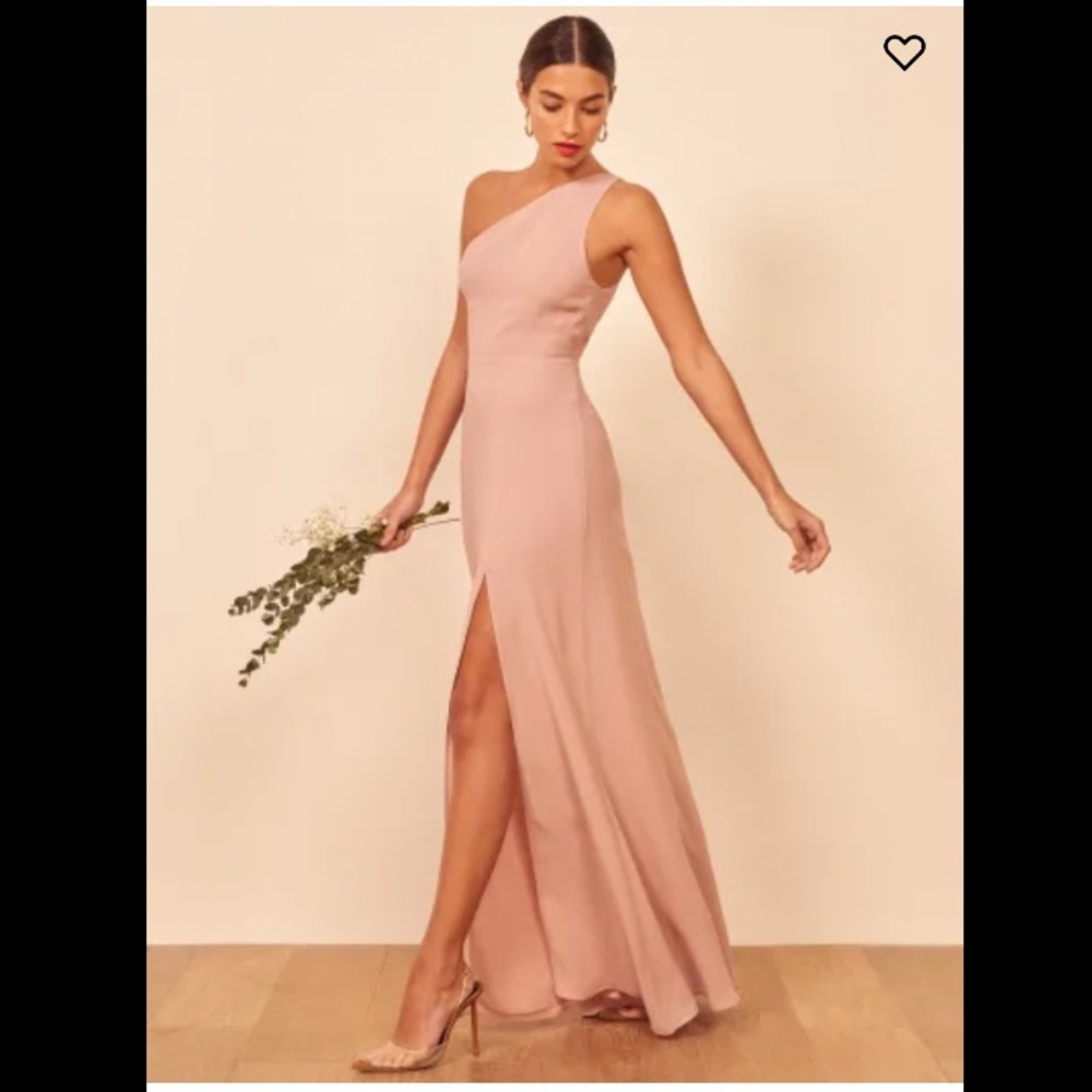 Reformation Evelyn Dress in Blush Size 0
